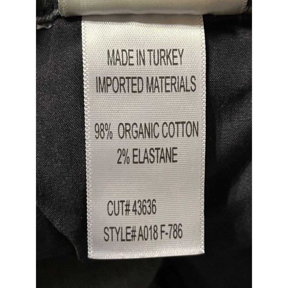 AGOLDE Jeans Sophie •29• High Rise Crop Maverick Grey Distressed Grey Denim $228 - Picture 11 of 12